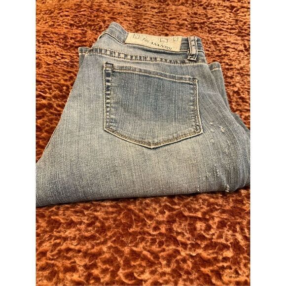 Blank NYC Jeans, Size 8 / 28. Slightly Distressed, Straight Leg. Anthro, - Picture 12 of 15